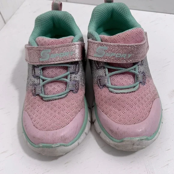 Skechers Sport Toddler girls sneakers - 7M - Picture 2 of 9